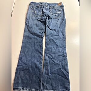 American Eagle Outfitters Flare Blue Jeans